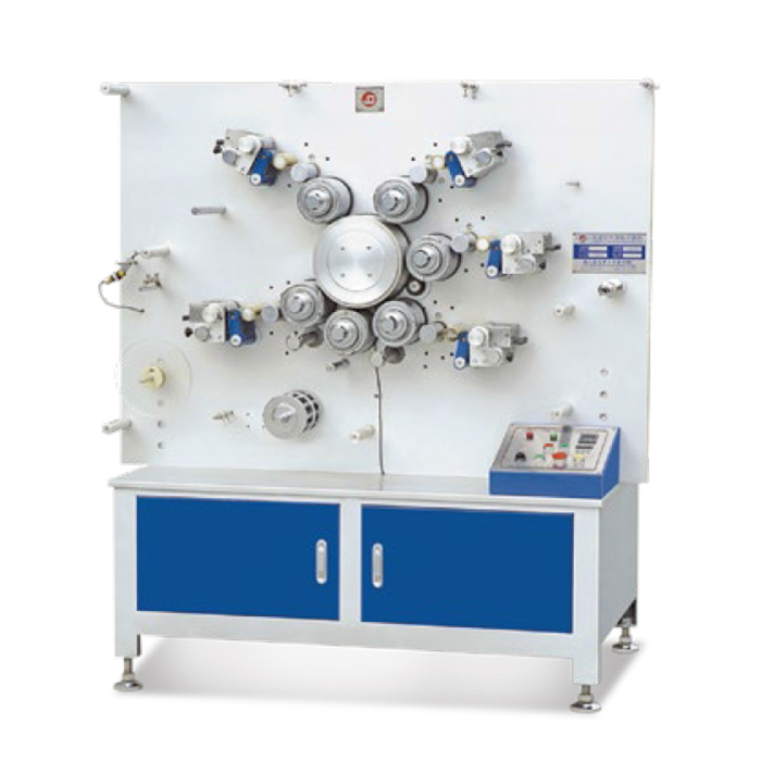 JS-1041B 五色雙麵高速輪轉印帶機